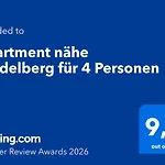 Διαμέρισμα 2 Exklusiv Naehe Heidelberg Fuer 1-4 Personen Mit Grossen Terrassen *